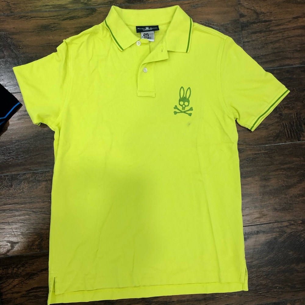 Psycho bunny neon polo